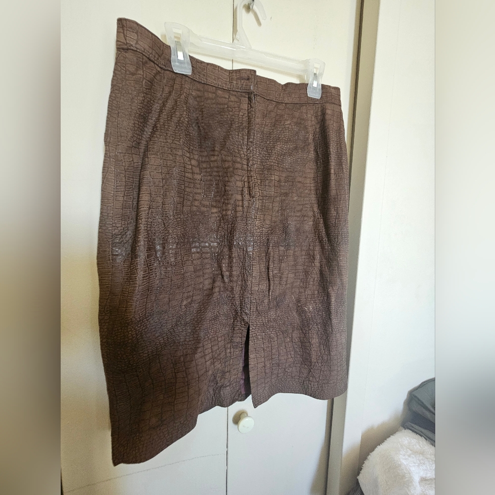 Vintage Women's Suede Skirt
